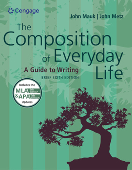 Paperback The Composition of Everyday Life, Brief (with 2019 APA Updates and 2021 MLA Update Card) Book