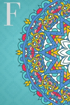 Paperback F: Monogram Mandala Journal Book
