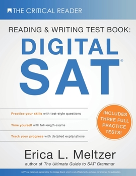 Paperback Reading & Writing Test Book: Digital SAT(R) Book