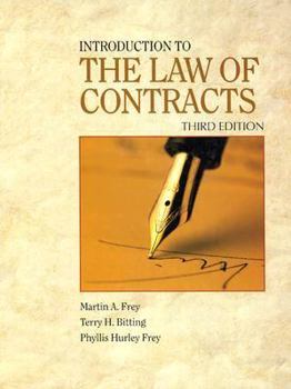 Hardcover An Introduction to the Law of Contracts Book