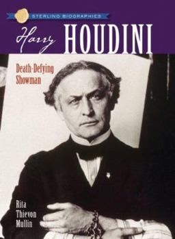 Hardcover Harry Houdini: Death-Defying Showman Book