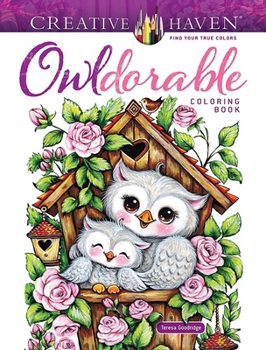 Paperback Creative Haven Owldorable Coloring Book