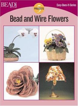 Paperback Bead And Wire Flowers Book