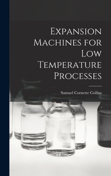 Hardcover Expansion Machines for Low Temperature Processes Book