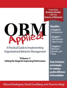 Paperback OBM Applied! Volume 1 Book