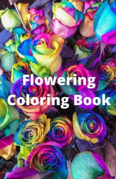 Paperback Flowering Coloring Book