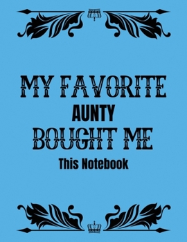 My favorite aunty bought me this notebook: This Gift Journal/Notebook Blank Lined Ruled 8.5x11 inches 110 Pages