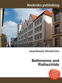 Paperback Bethmanns and Rothschilds Book