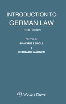 Hardcover Introduction to German Law Book
