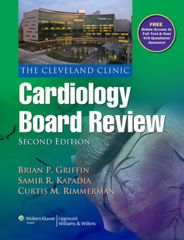 Hardcover The Cleveland Clinic Cardiology Board Review Book