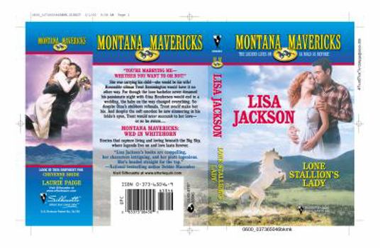 Lone Stallion's Lady - Book #21 of the Montana Mavericks: Return to Big Sky Country