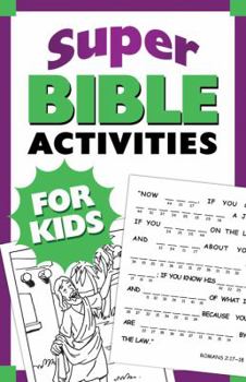 Paperback Super Bible Activities for Kids Book