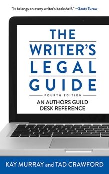 Paperback The Writer's Legal Guide: An Authors Guild Desk Reference Book