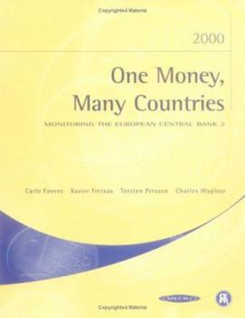 Paperback One Money, Many Countries: Monitoring the European Central Bank 2 Book
