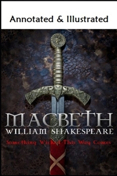 Paperback Macbeth "The Annotated Classic Edition" Summary Guide Book