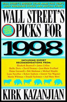 Paperback Wall Street's Picks for 1998: An Insider's Guide to the Year's Best Stocks and Mutual Funds Book