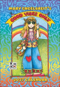 Home Mary Engelbreit's Good Vibes Only 2027 Monthly Pocket Planner Calendar Book
