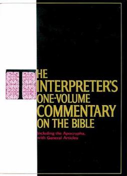 Hardcover The Interpreter's One-Volume Commentary on the Bible Book
