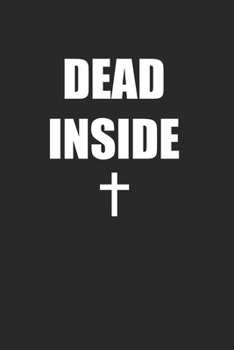 Paperback Dead Inside - Gothic Emo Depression Sad Traurig: 120 Pages 6 'x 9' -Dot Graph Paper Journal Manuscript - Planner - Scratchbook - Diary Book
