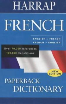 Paperback Harrap French-English/English-French Dictionary Book