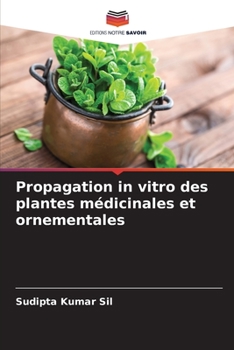 Paperback Propagation in vitro des plantes médicinales et ornementales [French] Book