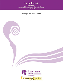 Paperback Let's Duet -- Volume 3 - Cello (Latham Music) Book