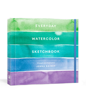 Diary Everyday Watercolor Sketchbook: Prompts and Inspiration Book