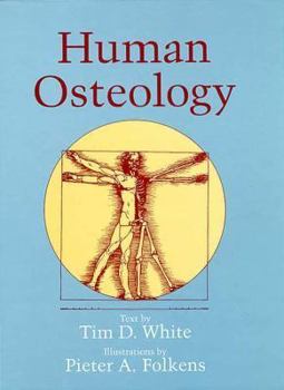 Hardcover Human Osteology Book