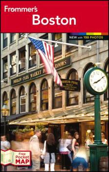 Paperback Frommer's Boston [With Pocket Map] Book