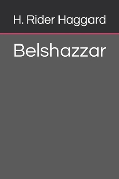 Paperback Belshazzar Book