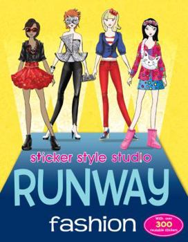 Paperback Sticker Style Studio: Runway Fashion Book