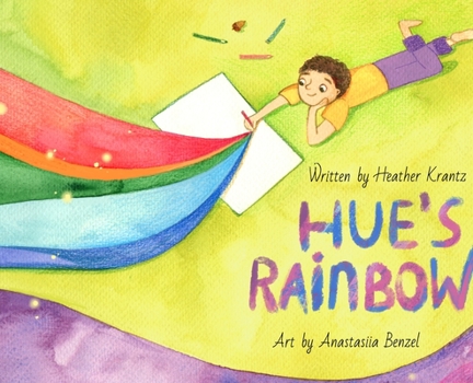 Hardcover Hue's Rainbow Book