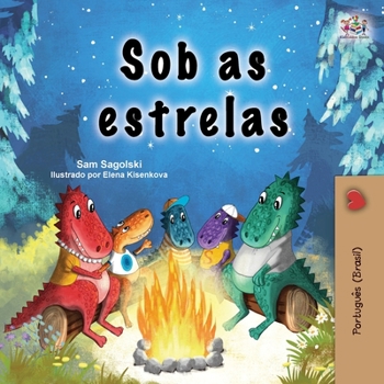 Paperback Under the Stars (Portuguese Brazilian Children's Book) [Portuguese] [Large Print] Book