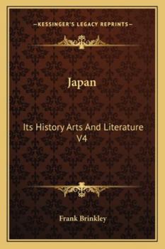 Paperback Japan: Its History Arts And Literature V4 Book