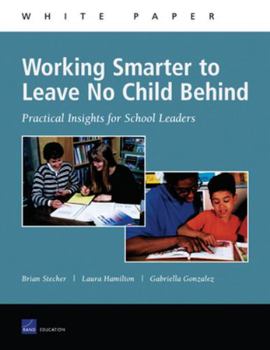 Paperback Working Smarter to Leave No Child Behind: Practical Insights for School Leaders Book