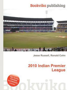Paperback 2010 Indian Premier League Book