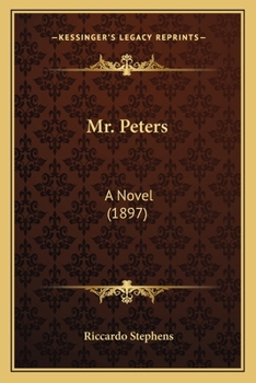 Paperback Mr. Peters: A Novel (1897) Book