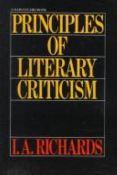 Paperback Principles of Literary Criticism Book