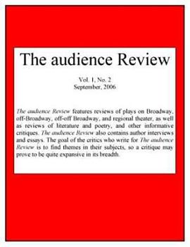 Paperback The Audience Review, Vol. 1, No. 2 Book