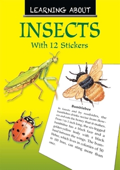 Paperback Learning about Insects [With Insects] Book