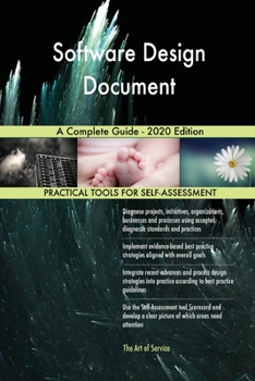 Software Design Document A Complete Guide - 2020 Edition
