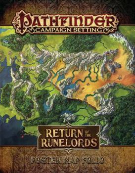 Pathfinder Campaign Setting: Return of the Runelords Poster Map Folio - Book  of the Pathfinder Campaign Setting