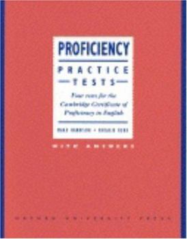 Paperback Proficiency Practice Tests With Key Book