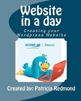 Paperback Website in a day: Creating your Wordpress Website Book