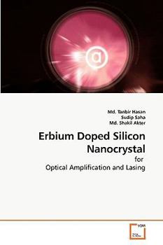Paperback Erbium Doped Silicon Nanocrystal Book