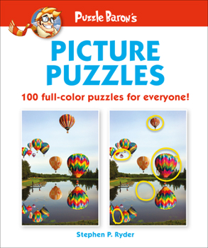 Paperback Puzzle Baron's Picture Puzzles: 100 All-Color Puzzles for Everyone Book