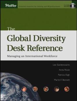 Hardcover The Global Diversity Desk Reference: Managing an International Workforce [With CDROM] Book