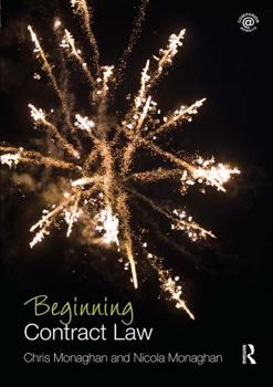 Paperback Beginning Contract Law Book
