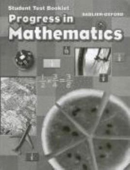 Student Test Booklet Progress In Mathematics Grade 5 Sadlier-Oxford