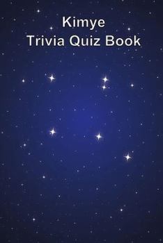 Paperback Kimye Trivia Quiz Book